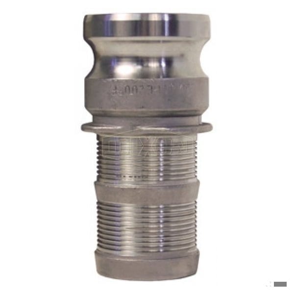 Boss-Lock Type E Cam and Groove Adapter, 2 in, Male Adapter x Hose Shank, 316 SS, Domestic